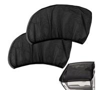 Zanzariera per auto: rete elastica per finestrini, barriera UV leggera, zanzariera resistente agli, flusso d'aria regolare | Protezione antimosche per auto per viaggi in campeggio