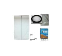 Zanzariera per Balconi Magnetica Bianca 230 x 140 cm