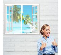 Zanzariera Per Finestra 195 x 125 cm, Tenda Anti Zanzare, Rete Superfine Autoadescante per Finestra, Bianco