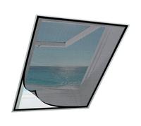 Zanzariera per Finestre, Nero 150x180cm Non necessita di fori, Finestra Anti-Insetti, Chiusura In Nastro magico Su Tutto Il Telaio, per Finestre Di Balconi, Finestre Di Terrazze
