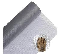 Zanzariera per gatti, in fibra di vetro, tagliabile, al metro, 42 x 150 cm, protezione dagli insetti per finestre, lucernari, porta del balcone