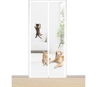 Zanzariera per gatti, Porta zanzariera for gatti multicolore, dimensioni multiple(C,100x200cm)