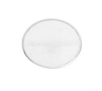 Zanzariera per pizza e vassoio per pasta con rete non in alluminio per una distribuzione uniforme del calore e materiale in rete di alluminio di lunga durata (33 cm)