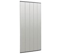 Zanzariera per Porta con 5 Sezioni a Rete Nera 120x240 cm