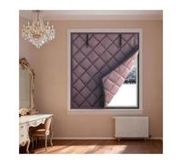 Zanzariera per porte d'ingresso, Kit copertura for finestra isolata a 3 strati, multicolore, dimensioni multiple(Brown,22x59in/55x150cm)