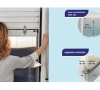 Zanzariera per tapparelle - Marrone 130x160 cm.