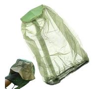 Zanzariera Per Testa - Rete A Maglie Auto-Restringente Antinsetti | Leggero Per Giardinaggio Trekking Escursionismo E Attività All'aperto