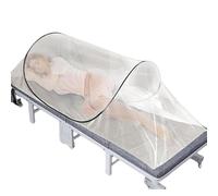 Zanzariera Pieghevole da Viaggio | Zanzariera Pop Up 200 x 80 x 56 cm | Zanzariera da Viaggio Portatile | Rete Anti Zanzare Per Letto Singolo | Rete Anti Zanzare per Letto per Strutture in Campeggio