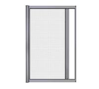 Zanzariera pieghevole invisibile per porte interne scorrevoli, pannello telescopico retrattile con striscia silenziosa, trasparente, 86 x 203 cm, facile da installare e a prova di insetti