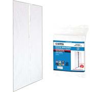 Zanzariera Porta Ecco Magnet Irs Poliestere Bianco Pannelli 2 cm 140 H.cm