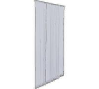 ZANZARIERA PORTA ECCO STRIP A STRISCE IRS POLIESTERE GRIGIO CM 140 H.CM 250 PZ 1