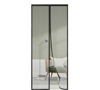 ZANZARIERA PORTA FINESTRA 100X210, ZANZARIERA MAGNETICA NERO, GODETEVI