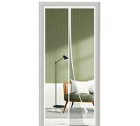 Zanzariera Porta Finestra 105x200, SHA2WEN Zanzariera Magnetica Bianco, Godetevi la Bella Estate con la Vostra Famiglia