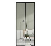 Zanzariera Porta Finestra 90x250, SHA2WEN Zanzariera Magnetica Nero, Godetevi la Bella Estate con la Vostra Famiglia