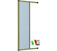 ZANZARIERA RULLO AVVOLGIBILE TELAIO ALLUMINIO ORIZZONTALE KIT RIDUCIBILE MISURA