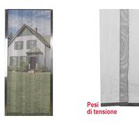 ZANZARIERA STOP INSETTI 4 TELI PORTA POLY CM95X215