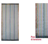 ZANZARIERA STOP INSETTI 4TELI PORTA POLYCARBONATO CM100X220