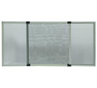 Zanzariera estensibile in alluminio per finestre 50x70/132 cm