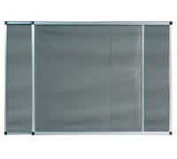 ZANZARIERA TELAIO ESTENS. GRIGIO 50X 75 MULTIDIREZ. MAURER FIBRA