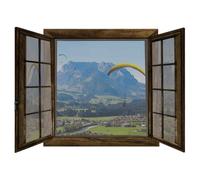 Zanzariera Universale Finestra per Lucernario per Tetto, 80 x 180 CM Rete Zanzariera Fissa Regolabile Bianca - Incluso Nastro di Fissaggio - Montaggio Senza Foratura Attacca e Stacca (80 x 180 CM)