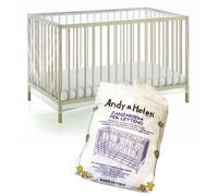 ANDY & HELEN A018 Zanzariera Letto Antistrappo, Bianco