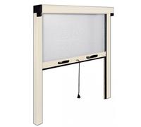 Zanzariera Verticale a Molla Su Misura con Bottoncini Antivento per Finestre e Porte - Altezza: 170 CM, Larghezza: 140 CM