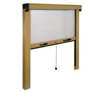 ZANZARIERA VERTICALE IN KIT col. Bronzo cm.120x170