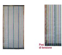 ZANZARIERA ZANZARIERE STOP INSET POLYCOLOLO PER PORTA A 4 TELI CM.100X220