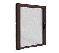 Zanzariere A Rullo Cassonetto 32 mm Scorrevole Laterale Riducibile 8017 Marrone