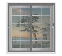 Zanzariere Magnetiche 72 x 96 cm Chiusura Automatica, Non Ho Più Fastidiosi Insetti in Casa - Non Accorciabile Zanzariera Finestra Tenda per Tutti I Tipi di Finestre, Grigio