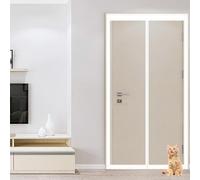 Zanzariere Magnetiche per Porte Finestre 167 x 204 cm Nessun Attrezzo Richiesto Zanzariera Magnetica per Porta Facile da Installare per Porte da Balcone/Cantine/Terrazze, Bianco