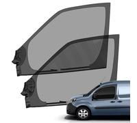 Zanzariere per Porta Anteriore (Coppia) Set 2 Pezzi Compatibili con Renault Kangoo 1997-2025, Protezione Solare per Finestrini Dell'Auto Compatibili con Mercedes-Benz Citan 1997-2025