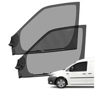 Zanzariere per Porta Anteriore (Coppia) Set 2 Pezzi Protezione Solare per Finestrini Dell'Auto Compatibili con VW Caddy 2004-2025, In Rete Traspirante, per Campeggio