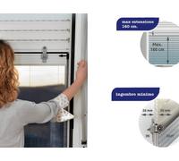 ZANZARIERE STOP INSET per tapparelle. Con cassonetto in alluminio