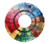 ZANZER 200/100/50 Ancora Simile DmC Punto Croce Cotone Filo da Ricamo Filo per Cucire Matasse Mestiere