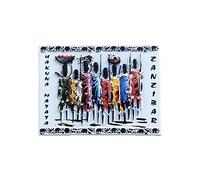 Zanzibar Tanzania - Calamita da frigorifero 3D, regalo per souvenir, decorazione per casa e cucina, collezione Zanzibar