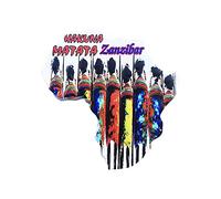 Zanzibar Tanzania - Calamita da frigorifero in 3D con mappa dell'Africa in 3D, idea regalo, decorazione per casa e cucina, collezione Zanzibar