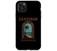 Zanzibar Tanzania Retro Stone Town Island Viaggi Arte africana Custodia per iPhone 11 Pro Max