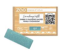 Zao Make Up 127 Pearly Peacock Blue 1,30 g - Ricarica Ombretto