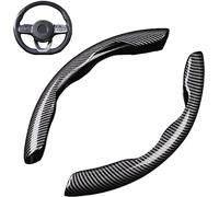ZaoFenZ 2 Pezzi Coprivolante Auto per BMW 3 Series M3 E90 E91 E92 E93 F30 F31 F34 F35 F80 G20 G21, Ultra Leggero Antiscivolo, Resistente all'Usura, Quattro Stagioni