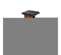 Zaor Stand Croce 36 Walnut/Black - Supporto per monitor