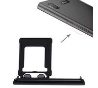 ZAORUN Pezzo di Ricambio Micro SD Card Tray Compatibile for Sony Xperia XZ1 (Nero) Cellulare sostituire Parte (Colore : Black)