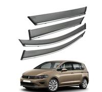 ZaozPeng Deflettori Aria per VW Golf Sportsvan MK1 2015-2020, Automotive Finestra Laterale Parapioggia Paravento Deflettore Pioggia