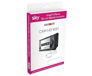 Zap CAMSKY - Sky I-Cam Cam HD WiFi Con Tessera Sky Nera