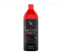 Zap Cosmetics Me Leva Unica, trattamento per capelli con cheratina brasiliana 2 in 1, bianco e nero, uso professionale, 1000 ml