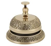 Zap Impex Campana da scrivania in ottone antico, campanello per chiamata, campanello da ufficio, ideale per oggetti