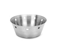 Zap Impex - Cestino per pane e frutta in acciaio Inox, design elegante