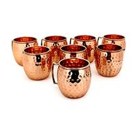 Zap Impex Moscow Mule - Tazza in rame, 400 ml, 100% fatti a mano, bicchiere da cocktail in rame di alta qualità