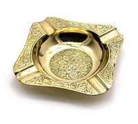 Zap Impex Posacenere decorativo in ottone, 10 cm x 10 cm