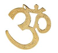 Zap Impex Statuetta decorativa da appendere in ottone Om regalo 17 cm